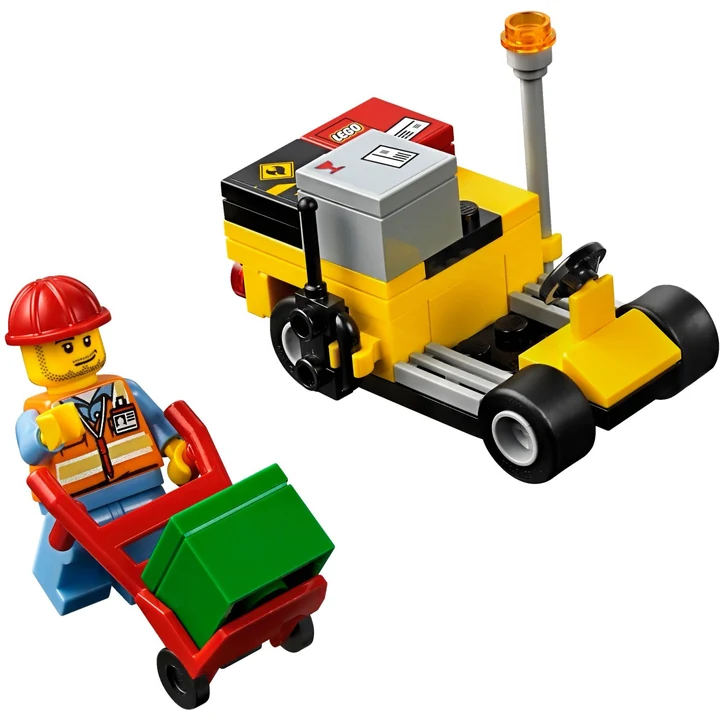 LEGO City 60101 Flughafen-Frachtflugzeug Bild 6