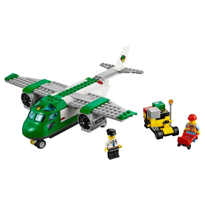 lego city 60101 Flughafen-Frachtflugzeug