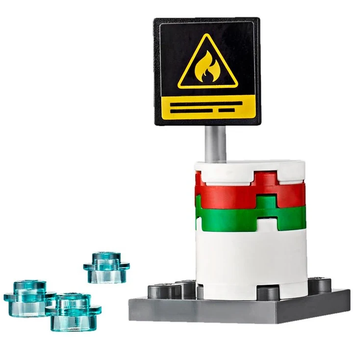 LEGO City 60107 Feuerwehrfahrzeug mit fahrbarer Leiter Bild 6