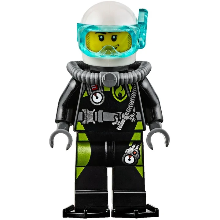 LEGO City 60109 Feuerwehrschiff Bild 8