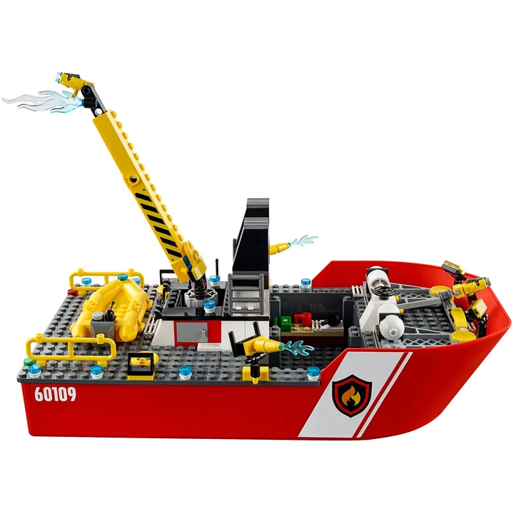 LEGO City 60109 Feuerwehrschiff Bild 10