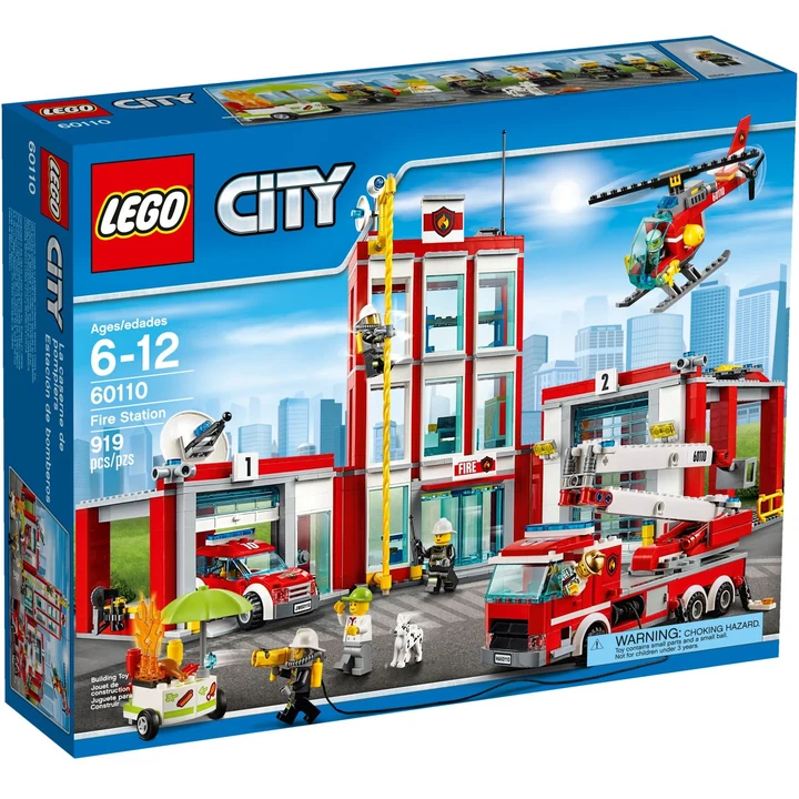 LEGO City 60110 Große Feuerwehrstation Bild 2