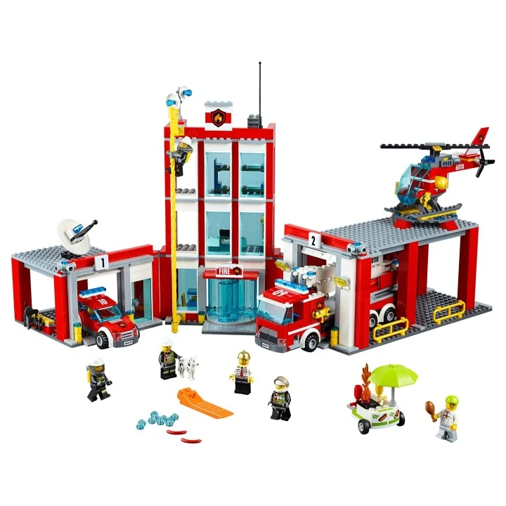 lego city 60110 Große Feuerwehrstation