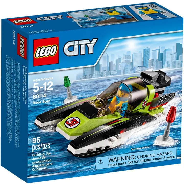 LEGO City 60114 Rennboot Bild 2