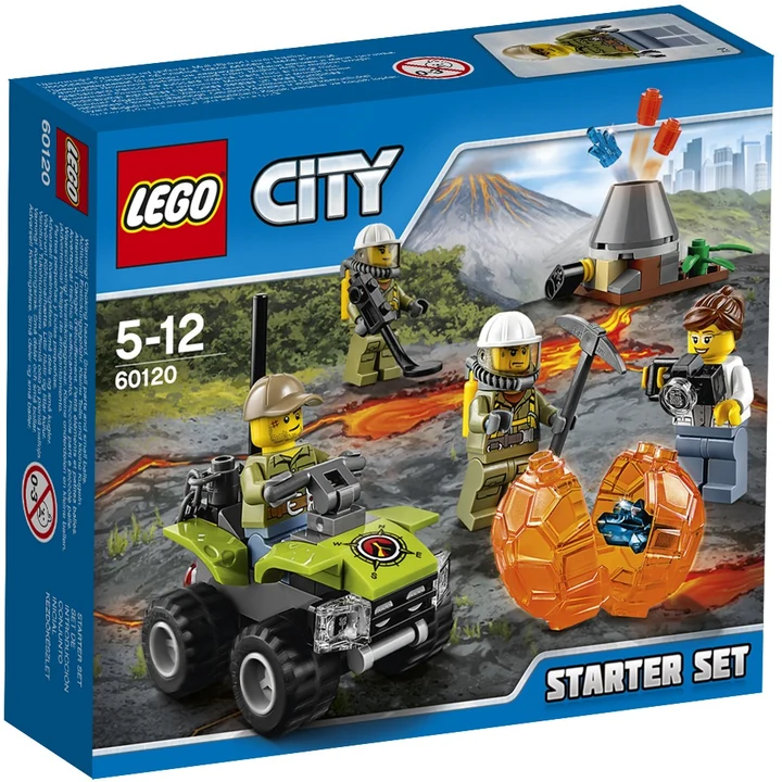 LEGO City 60120 Vulkan Starter-Set Bild 9