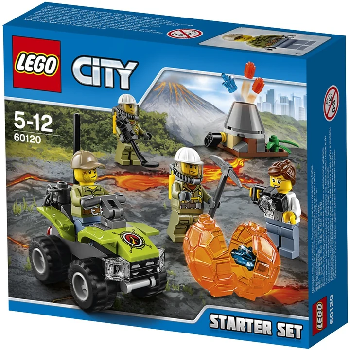 LEGO City 60120 Vulkan Starter-Set Bild 10