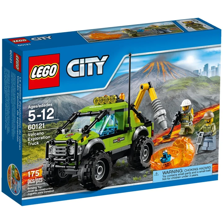 LEGO City 60121 Vulkan-Forschungstruck Bild 2