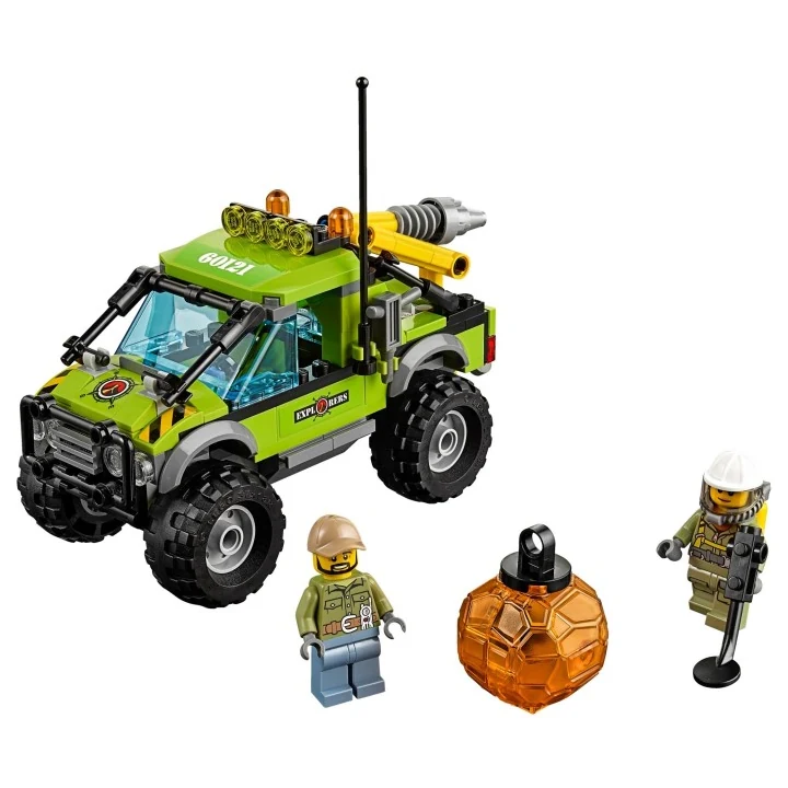 lego city 60121 Vulkan-Forschungstruck