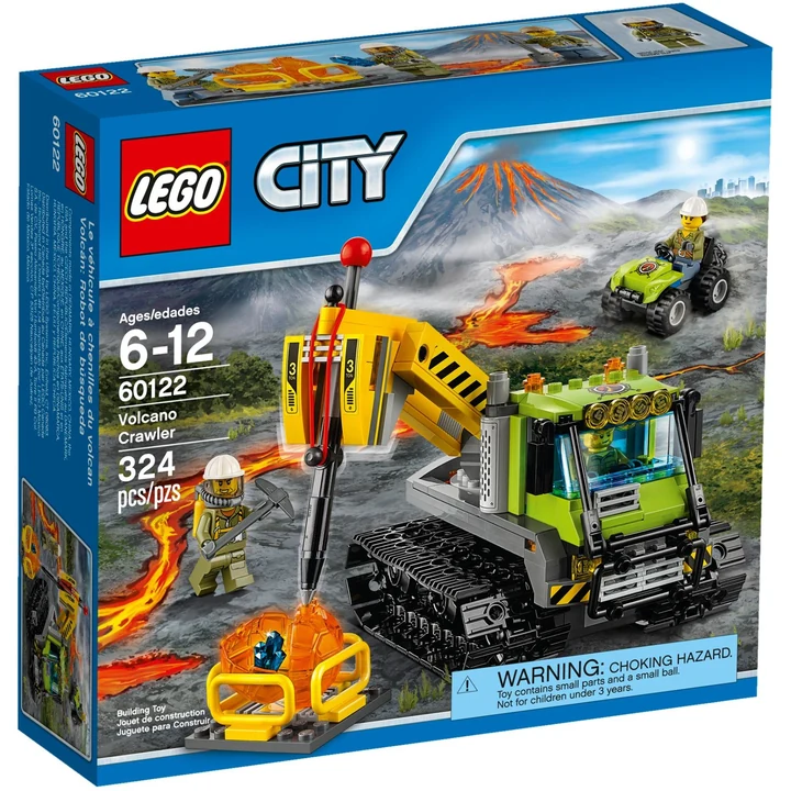 LEGO City 60122 Vulkan-Raupe Bild 2