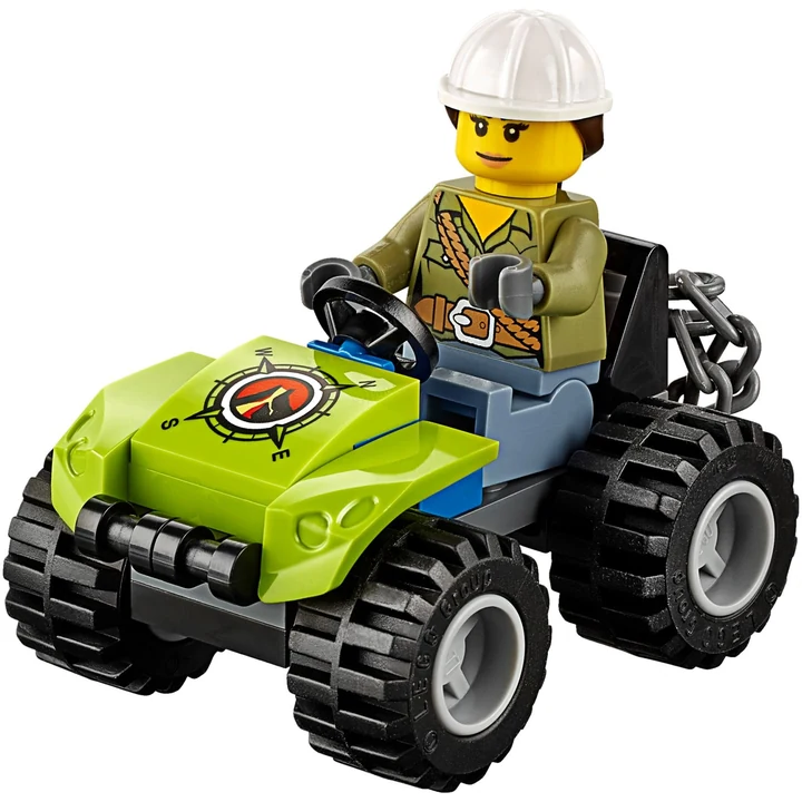 LEGO City 60122 Vulkan-Raupe Bild 5