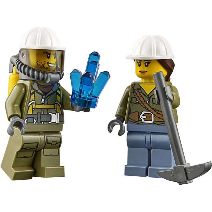 LEGO City 60122 Vulkan-Raupe Bild 7
