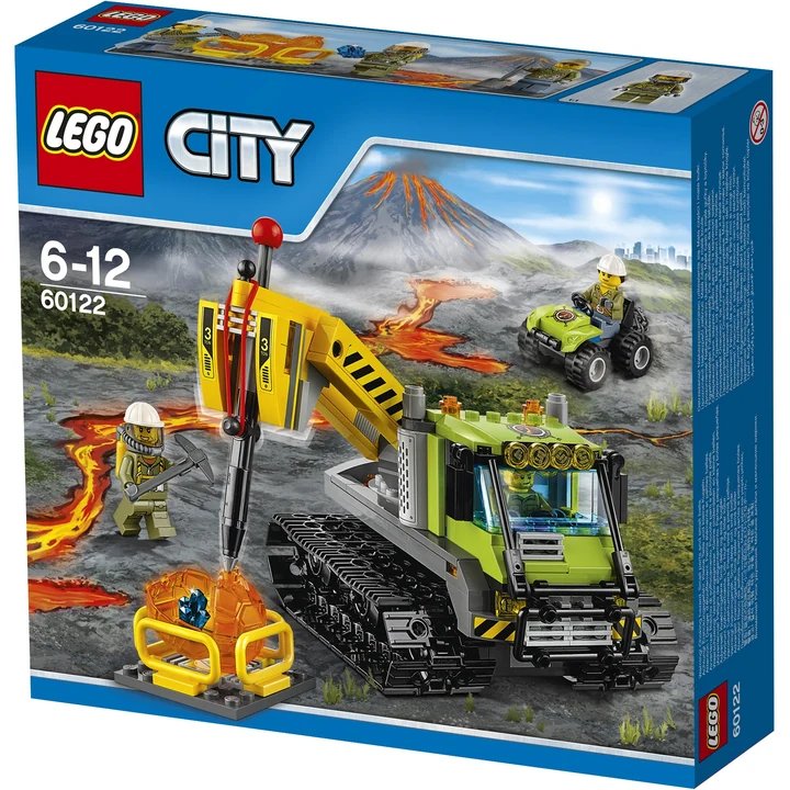 LEGO City 60122 Vulkan-Raupe Bild 10