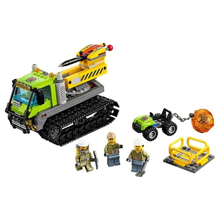 lego city 60122 Vulkan-Raupe