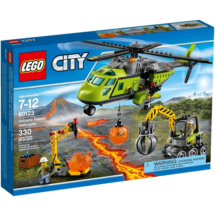LEGO City 60123 Vulkan-Versorgungshelikopter Bild 2