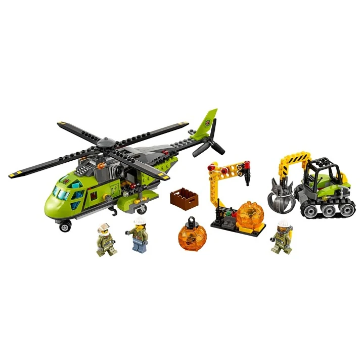 lego city 60123 Vulkan-Versorgungshelikopter