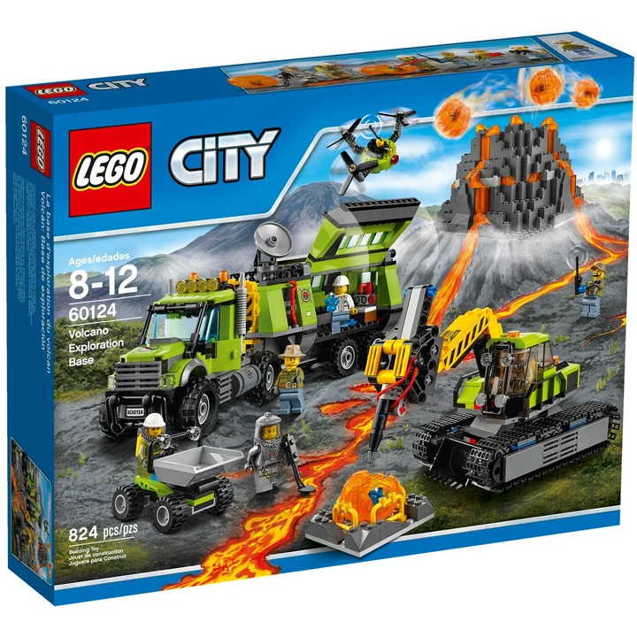 LEGO City 60124 Vulkan-Forscherstation Bild 2