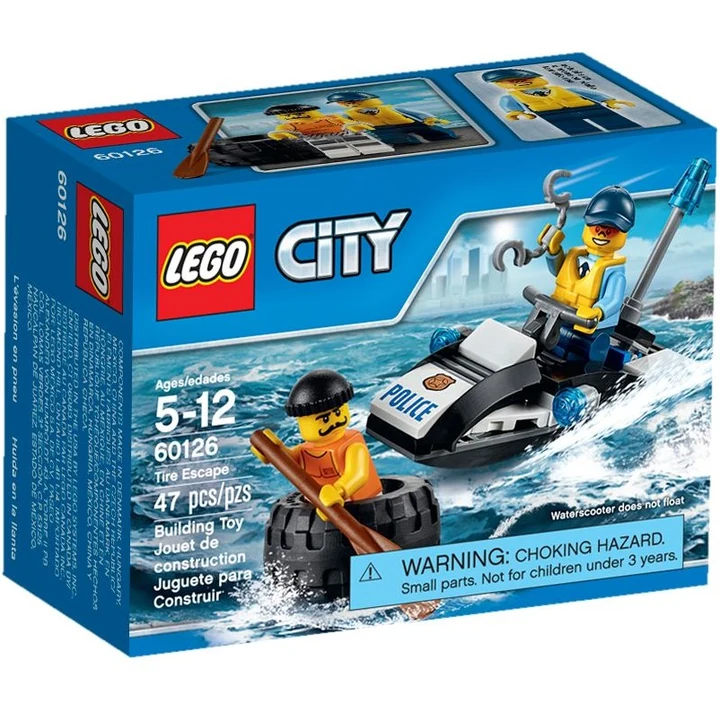 LEGO City 60126 Flucht per Reifen Bild 2
