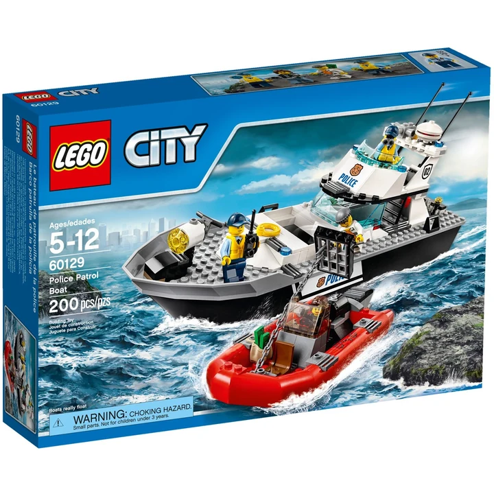 LEGO City 60129 Polizei-Patrouillen-Boot Bild 2