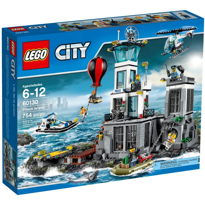 LEGO City 60130 Polizeiquartier auf der Gefängnisinsel Bild 2