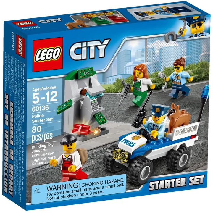LEGO City 60136 Polizei-Starter-Set Bild 2