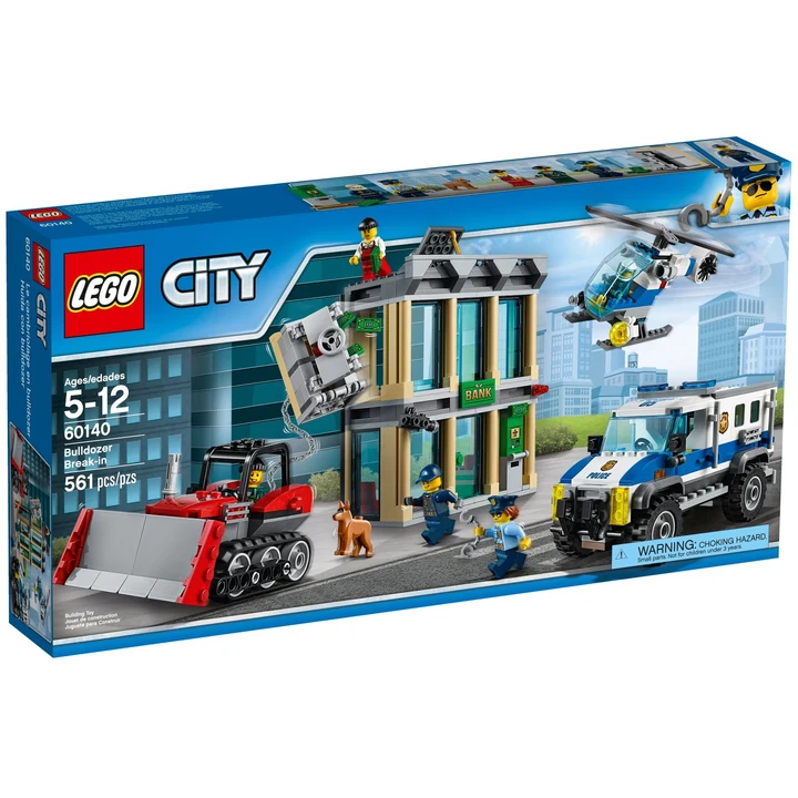LEGO City 60140 Bankraub mit Planierraupe Bild 2
