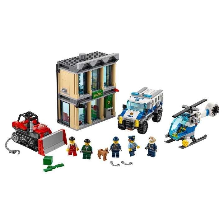 lego city 60140 Bankraub mit Planierraupe