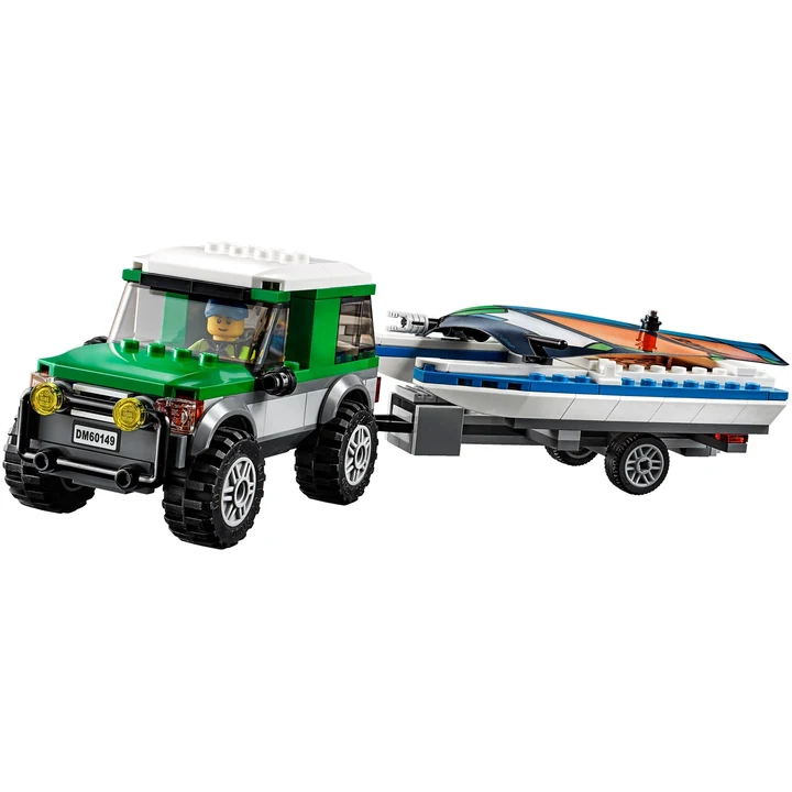 LEGO City 60149 Geländewagen mit Katamaran Bild 7