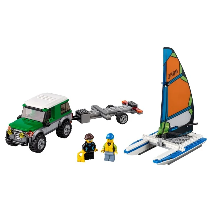 lego city 60149 Geländewagen mit Katamaran