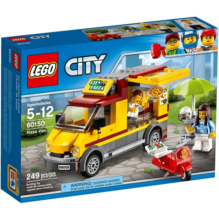LEGO City 60150 Pizzawagen Bild 2