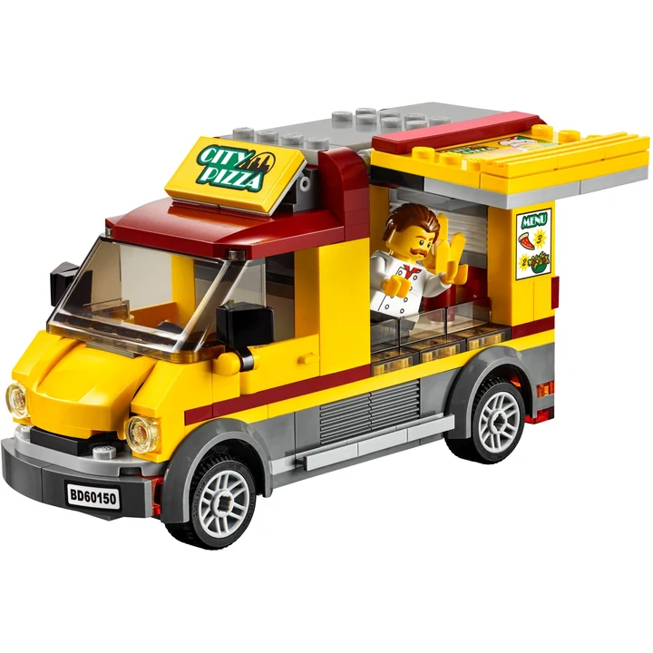 LEGO City 60150 Pizzawagen Bild 3