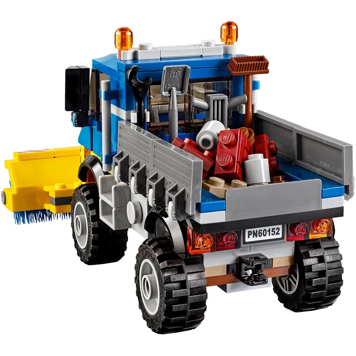 LEGO City 60152 Straßenreiniger und Bagger Bild 4