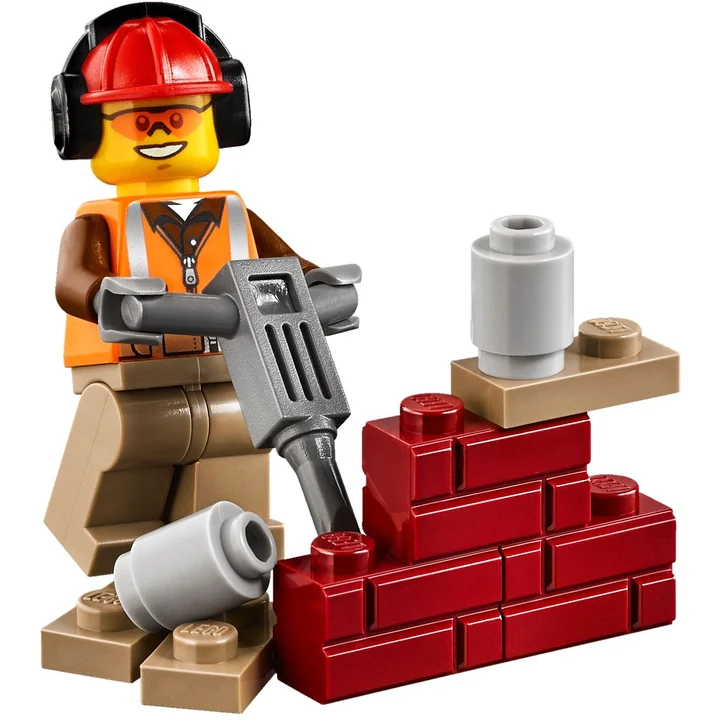 LEGO City 60152 Straßenreiniger und Bagger Bild 9