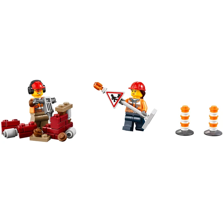 LEGO City 60152 Straßenreiniger und Bagger Bild 10