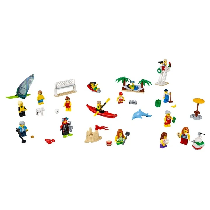 lego city 60153 Stadtbewohner – Ein Tag am Strand