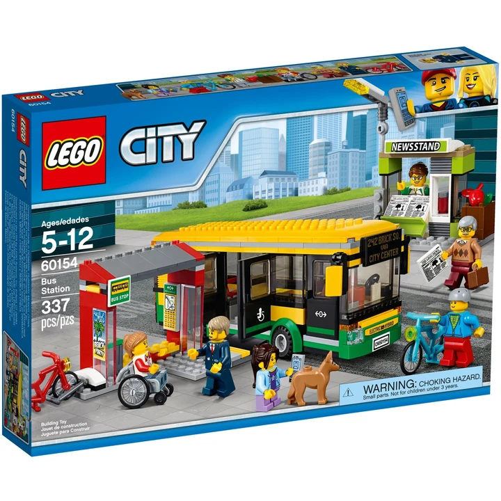 LEGO City 60154 Busbahnhof Bild 2
