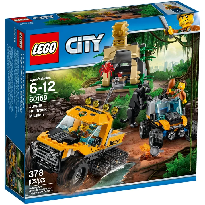 LEGO City 60159 Mission mit dem Dschungel-Halbkettenfahrzeug Bild 2