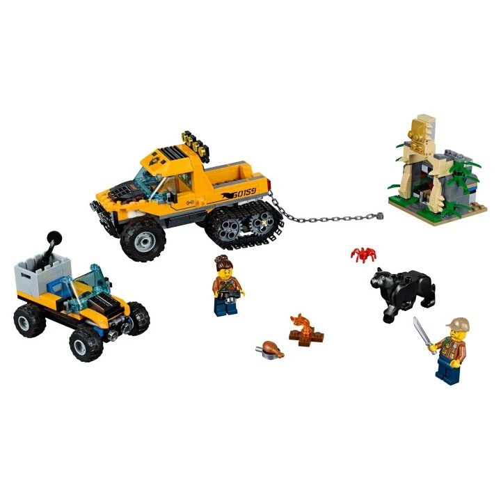 lego city 60159 Mission mit dem Dschungel-Halbkettenfahrzeug