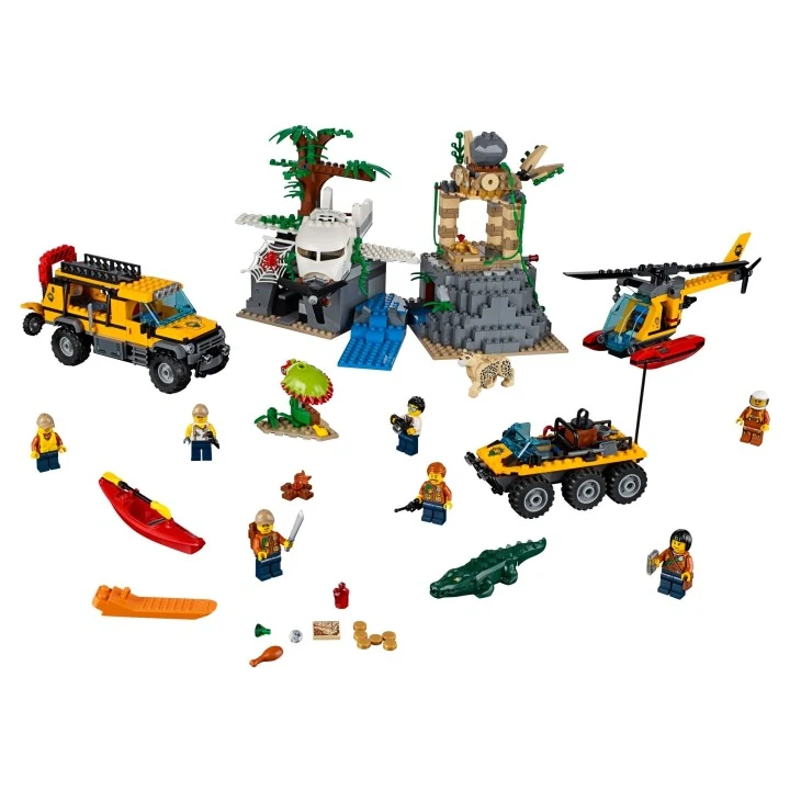 lego city 60161 Dschungel-Forschungsstation