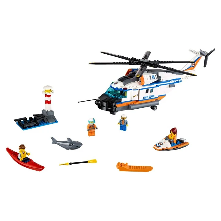 lego city 60166 Seenot-Rettungshubschrauber
