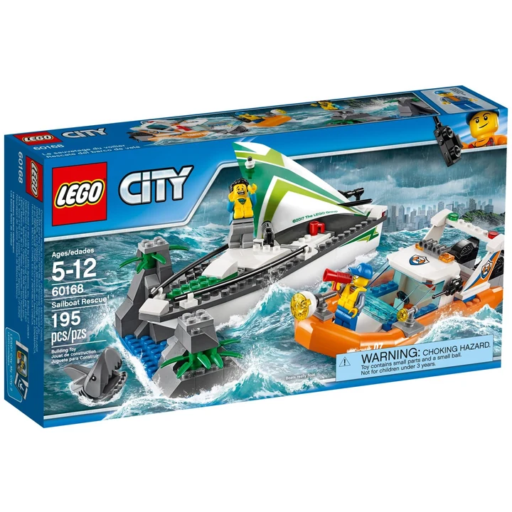 LEGO City 60168 Segelboot in Not Bild 2
