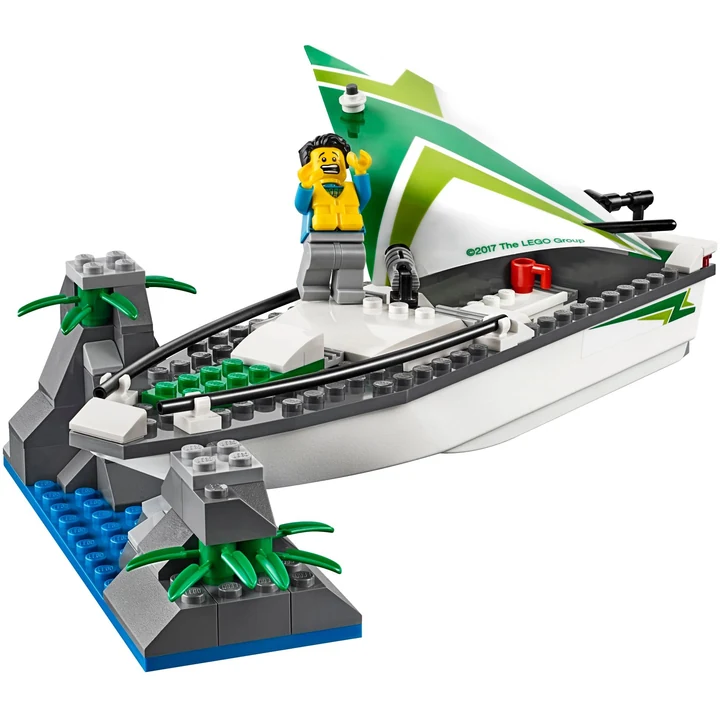 LEGO City 60168 Segelboot in Not Bild 3