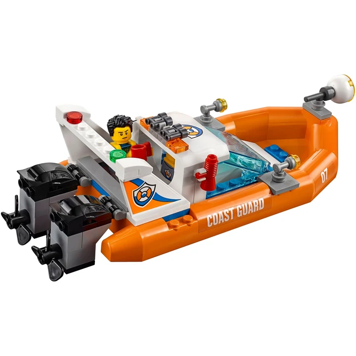 LEGO City 60168 Segelboot in Not Bild 6