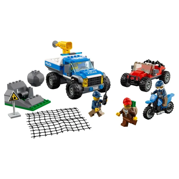lego city 60172 Verfolgungsjagd auf Schotterpisten