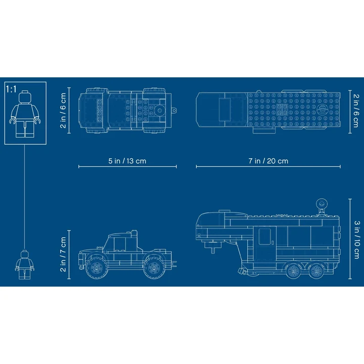 LEGO City 60182 Pickup &amp; Wohnwagen Bild 7