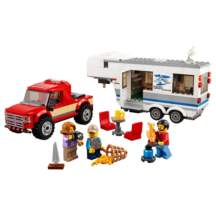 lego city 60182 Pickup & Wohnwagen