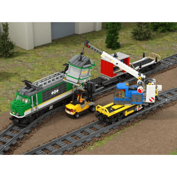 LEGO City 60198 Güterzug Bild 10