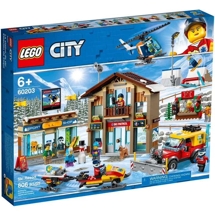 LEGO City 60203 Ski Resort Bild 2