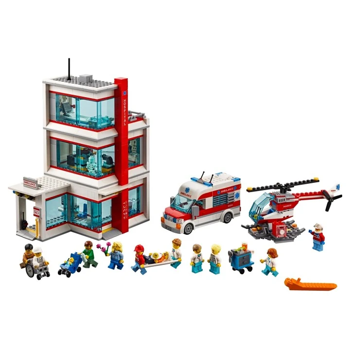 lego city 60204 Krankenhaus