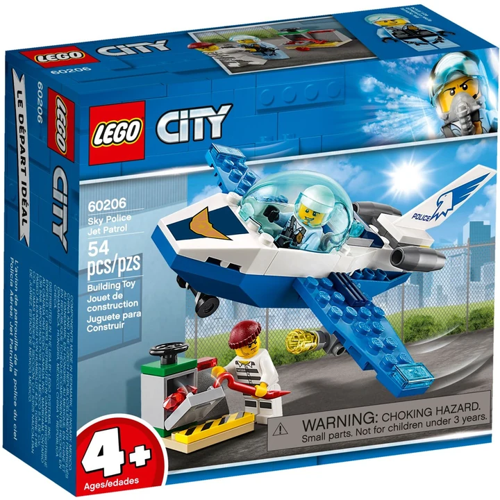 LEGO City 60206 Polizei Flugzeugpatrouille Bild 2
