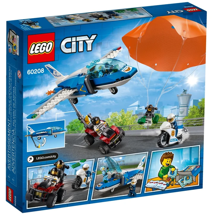 LEGO City 60208 Polizei Flucht mit Fallschirm Bild 5
